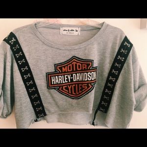 iamkoko harley davidson crop